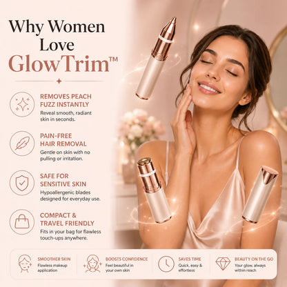 Smooth Skin Trimmer – 2-in-1 Facial & Eyebrow Precision Tool